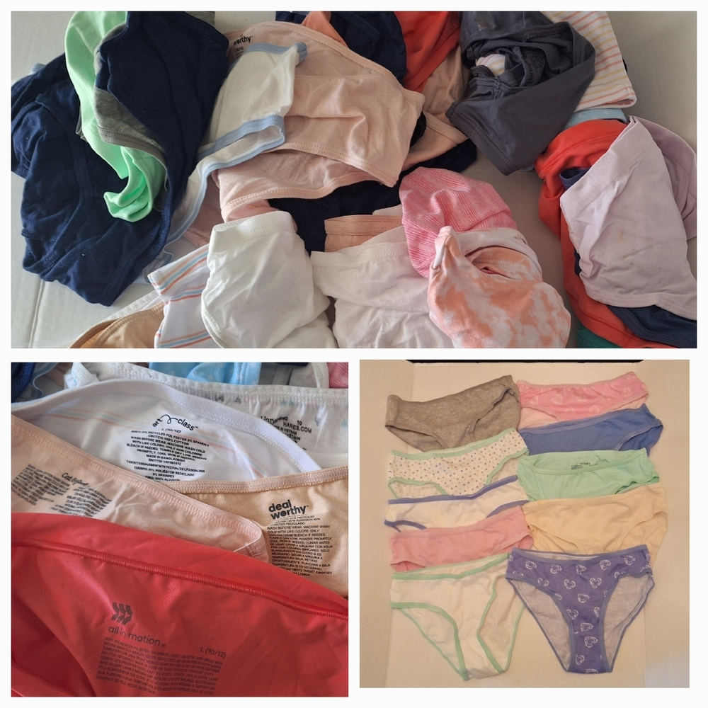 New Nw/oP 10pc Sz 14 Random Mystery PAIR GIRLS Toddler PANTIES  CAT&JACK…
